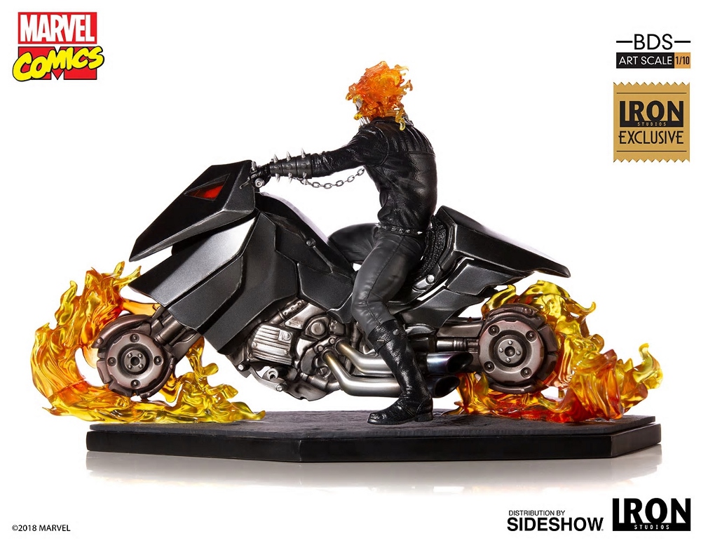 IRON STUDIOS : GHOST RIDER Art Scale 1:10 Battle Diorama Series Ghost_20