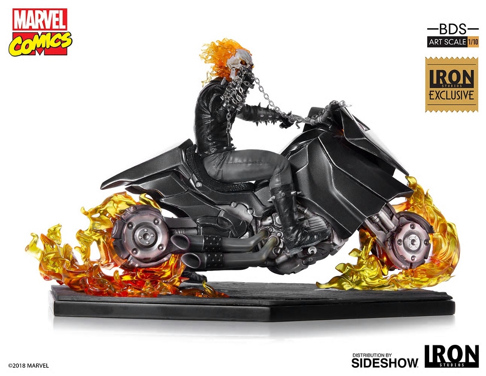 IRON STUDIOS : GHOST RIDER Art Scale 1:10 Battle Diorama Series Ghost_21