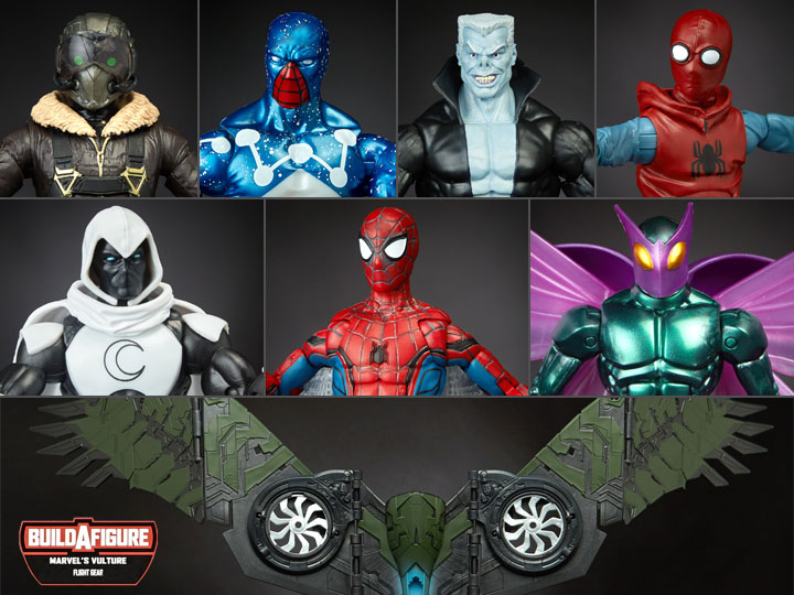 HASBRO : Marvel Legends - Spider-man Homecoming/Vulture BAF Series - 2017 Homeco34