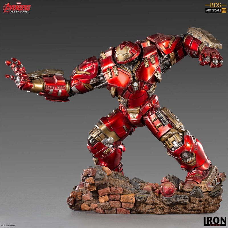 IRON STUDIOS : Avengers: Age of Ultron – Hulkbuster Battle Diorama Series 1/10 Scale Statue Hulkbu29