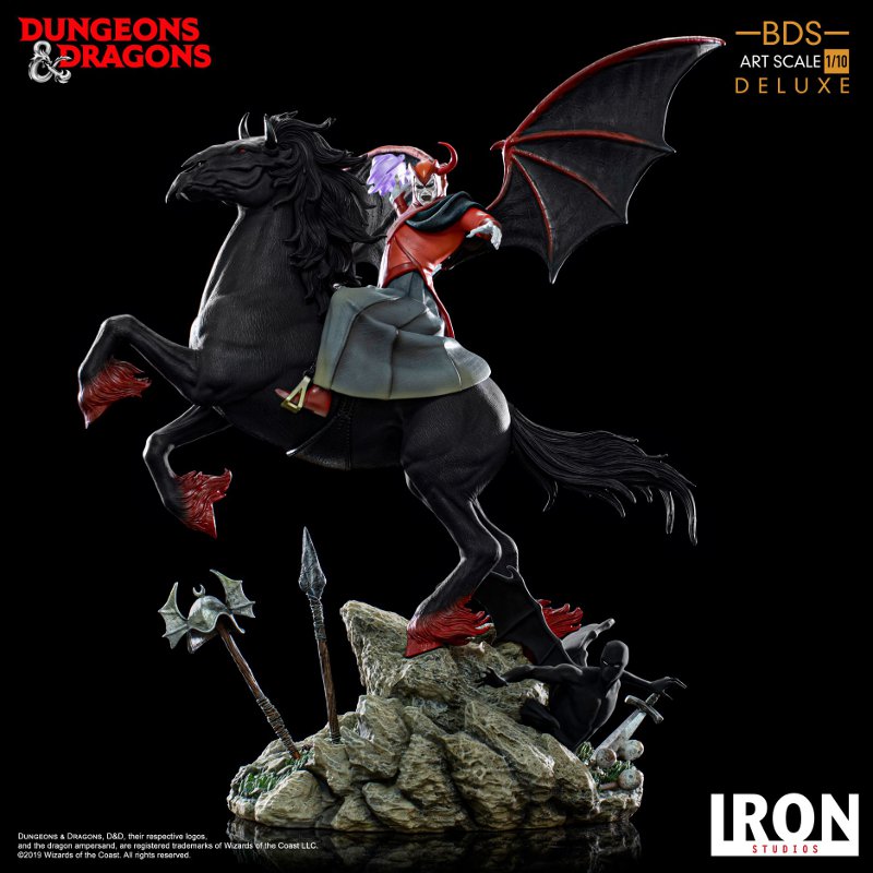 DONJONS & DRAGONS : Dungeons and Dragons Cartoon Series Venger Statue Iron-142