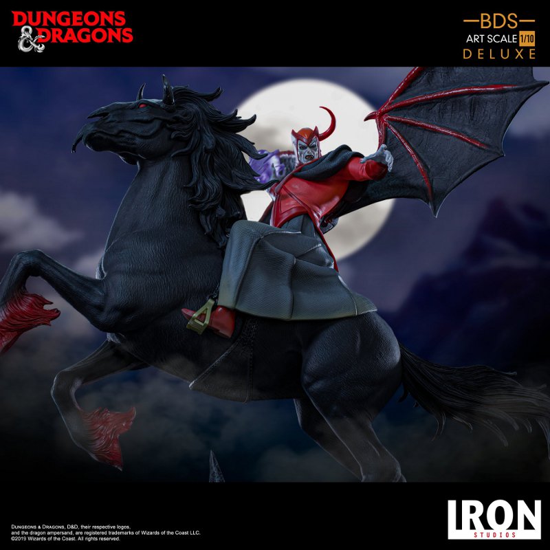 DONJONS & DRAGONS : Dungeons and Dragons Cartoon Series Venger Statue Iron-143