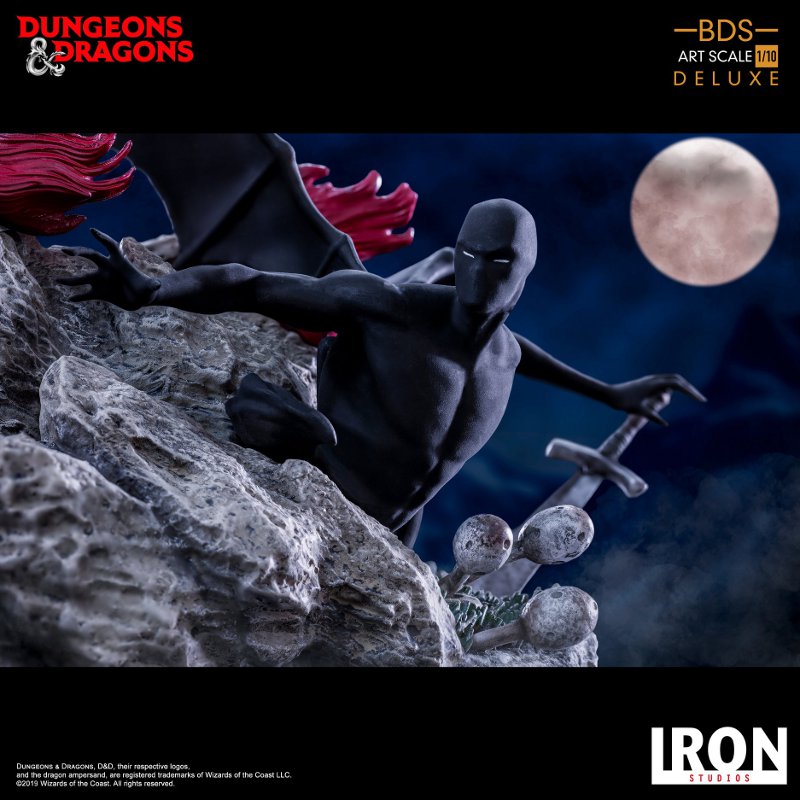 DONJONS & DRAGONS : Dungeons and Dragons Cartoon Series Venger Statue Iron-144