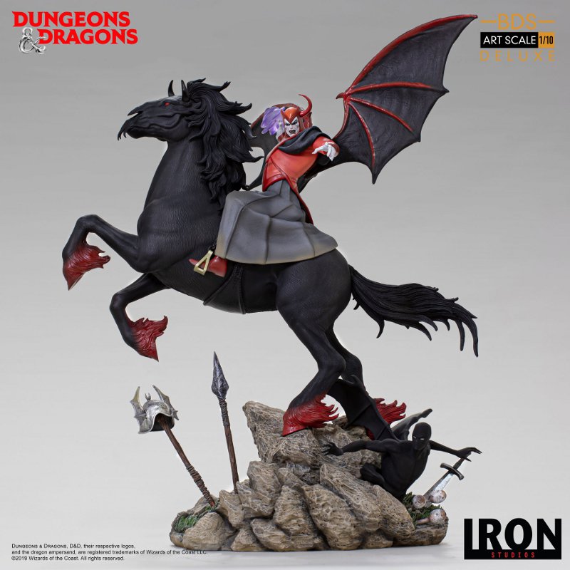 DONJONS & DRAGONS : Dungeons and Dragons Cartoon Series Venger Statue Iron-147