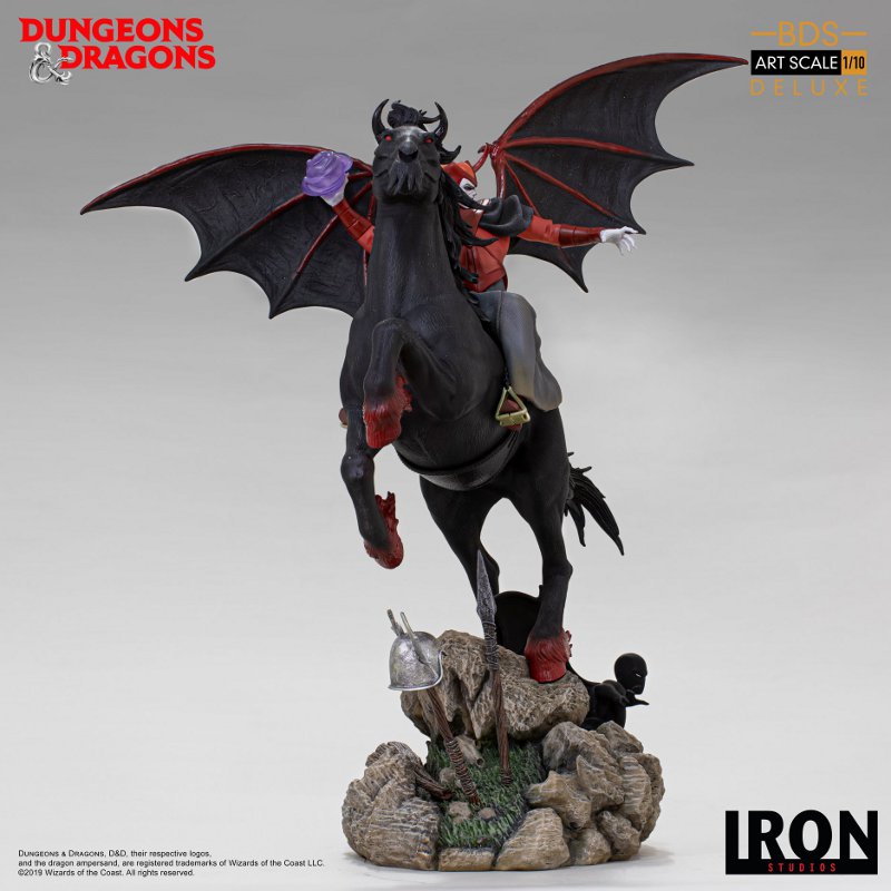 DONJONS & DRAGONS : Dungeons and Dragons Cartoon Series Venger Statue Iron-148