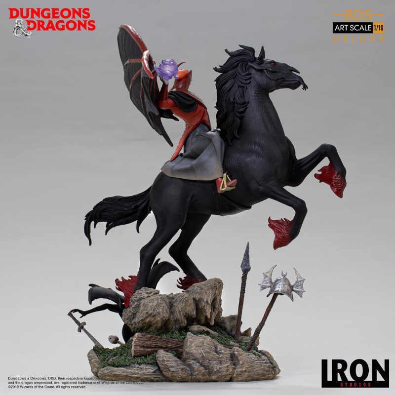 DONJONS & DRAGONS : Dungeons and Dragons Cartoon Series Venger Statue Iron-149