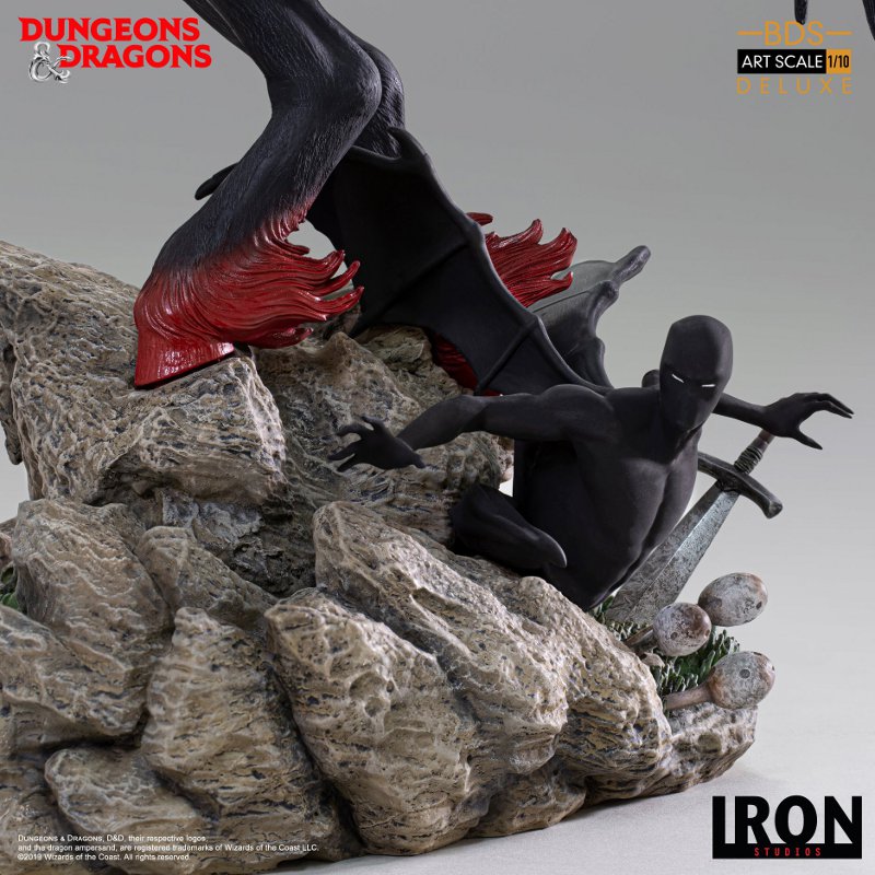 DONJONS & DRAGONS : Dungeons and Dragons Cartoon Series Venger Statue Iron-151
