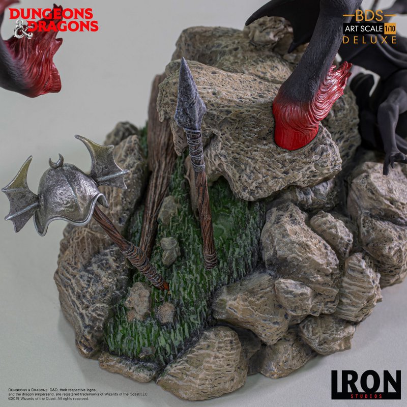 DONJONS & DRAGONS : Dungeons and Dragons Cartoon Series Venger Statue Iron-154