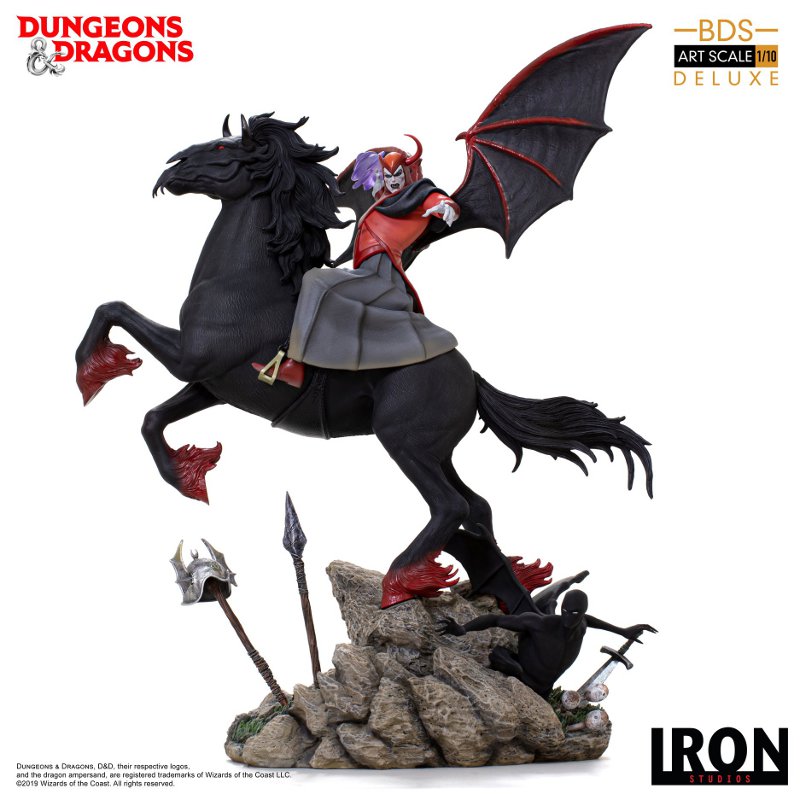 DONJONS & DRAGONS : Dungeons and Dragons Cartoon Series Venger Statue Iron-157