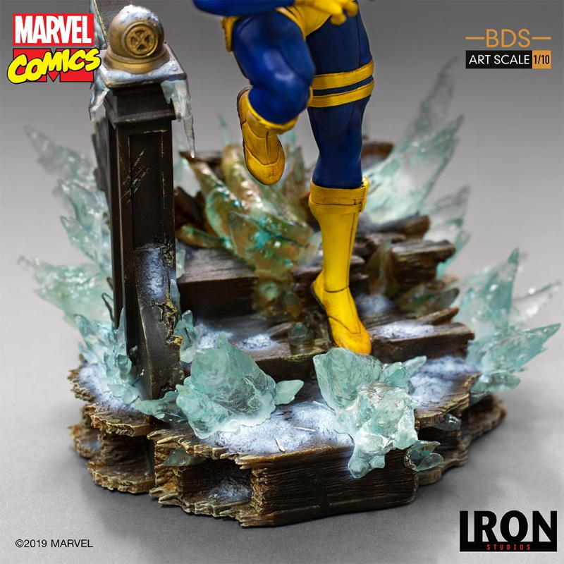 IRON STUDIOS : X-Men Battle Diorama Series Cyclops Statue  Iron-257