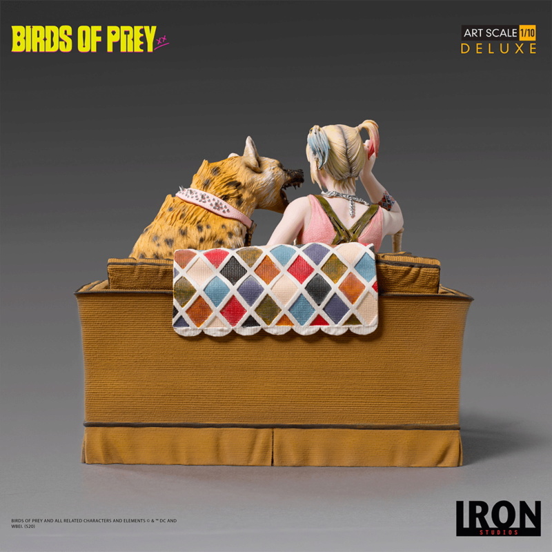 IRON STUDIOS : Birds of Prey – Harley Quinn 1/10 Art Scale Statue Iron-369