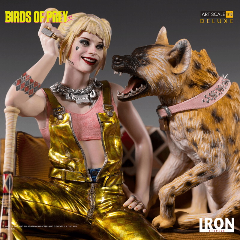 IRON STUDIOS : Birds of Prey – Harley Quinn 1/10 Art Scale Statue Iron-371
