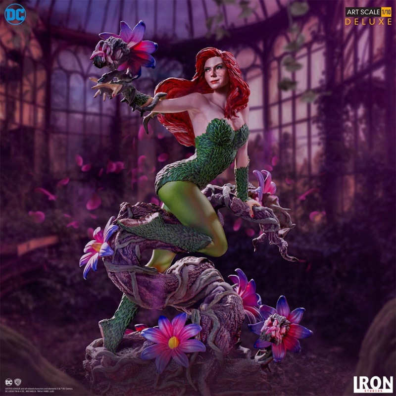 IRON STUDIOS : Poison Ivy 1/10 Scale Statue Iron-553