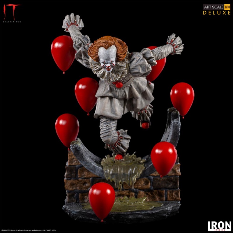 IRON STUDIOS : IT Chapter 2 – Pennywise Deluxe 1/10 Scale Statue Iron-569