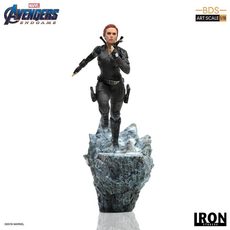 IRON STUDIOS : Avengers: Endgame – Black Widow Battle Diorama Statue Iron-s13