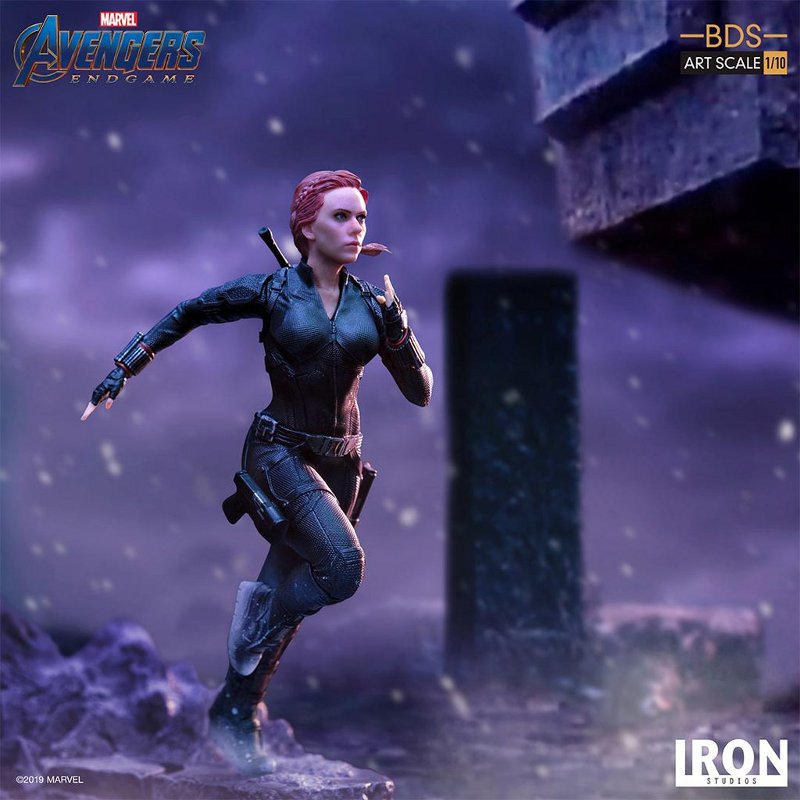 IRON STUDIOS : Avengers: Endgame – Black Widow Battle Diorama Statue Iron-s14
