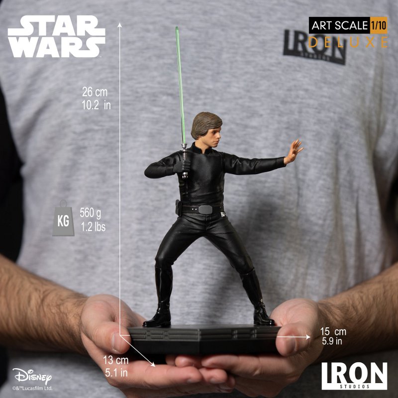 IRON STUDIOS : Star Wars: Return of the Jedi – Luke Skywalker Statue Iron-s63