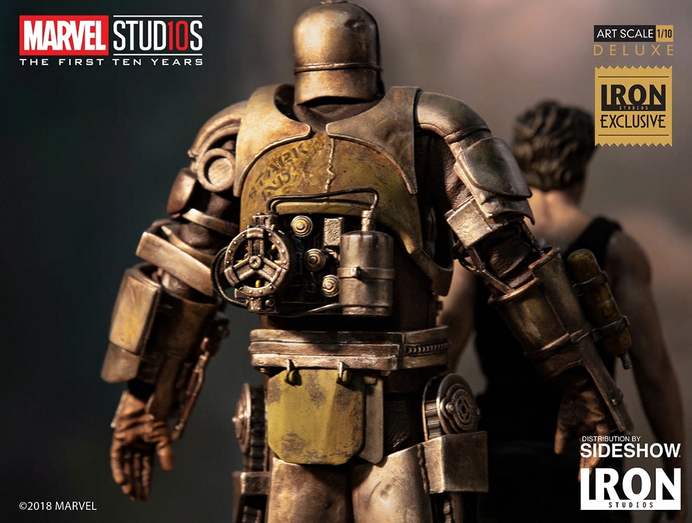 IRON STUDIOS : Iron Man Mark I and Tony Stark 1/10 exclusive statue Iron_m15