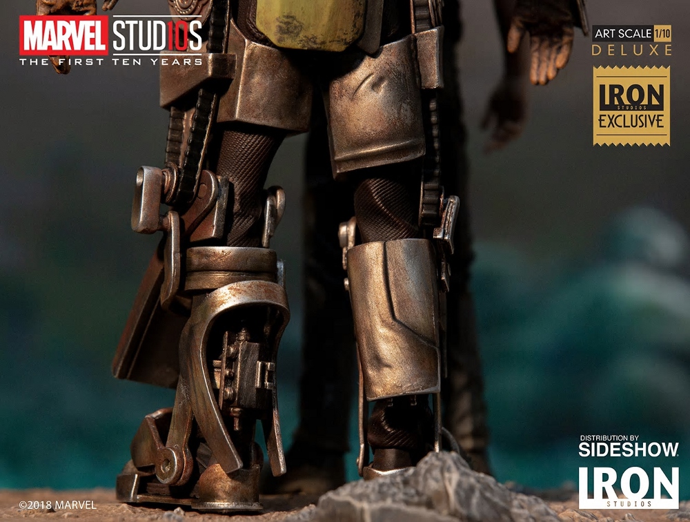 IRON STUDIOS : Iron Man Mark I and Tony Stark 1/10 exclusive statue Iron_m16