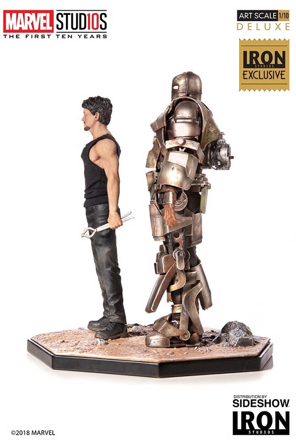 IRON STUDIOS : Iron Man Mark I and Tony Stark 1/10 exclusive statue Iron_m19