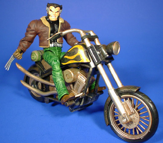 ToyBiz Marvel Legends Legendary Rider Logan PVC Figurine 16cm Toy Biz 