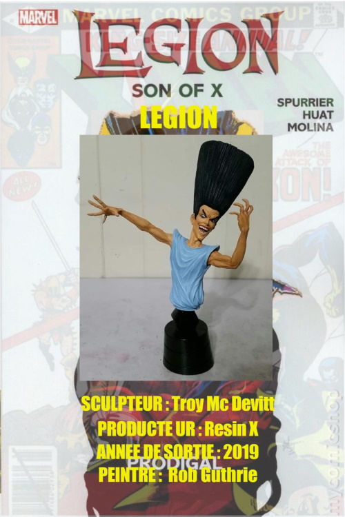 Legion - buste - Troy McDevitt Legion10