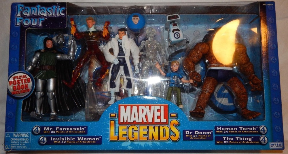 TOY BIZ : Marvel Legends - Fantastic Four Box Set - 2004 Marvel46