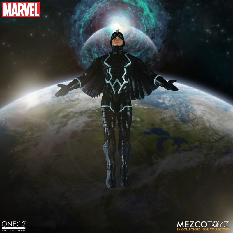 MEZCO : Black Bolt and Lockjaw One:12 Collective Set Mezco-15