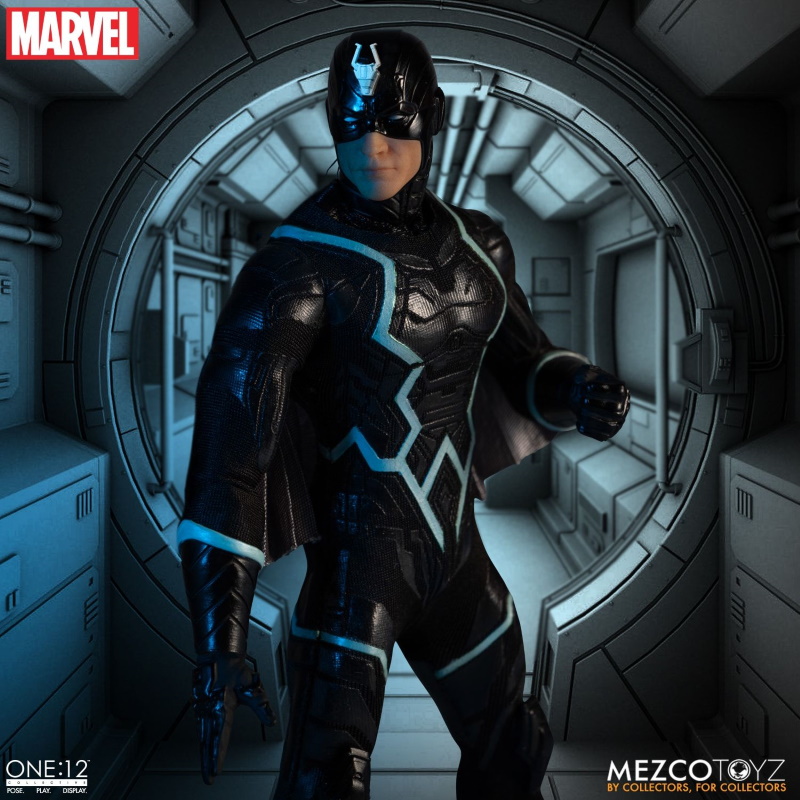 MEZCO : Black Bolt and Lockjaw One:12 Collective Set Mezco-21