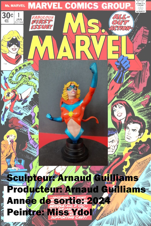 Ms Marvel - buste - Arnaud Guilliams Ms_mar10