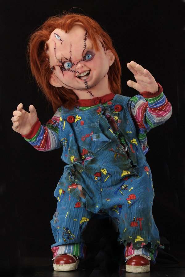 Bride of Chucky : Life-Size Chucky and Bride of Chucky – 1:1 Replica  Neca-l14