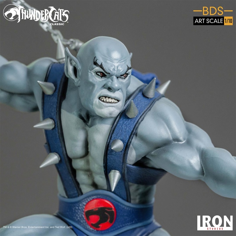 IRON STUDIOS : Thundercats – Panthro Battle Diorama Statue Panthr14