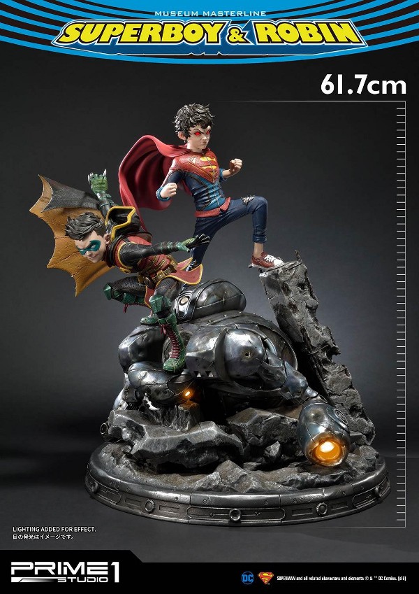 DC Comics – Superboy and Robin 1/3 Statue Prime-42