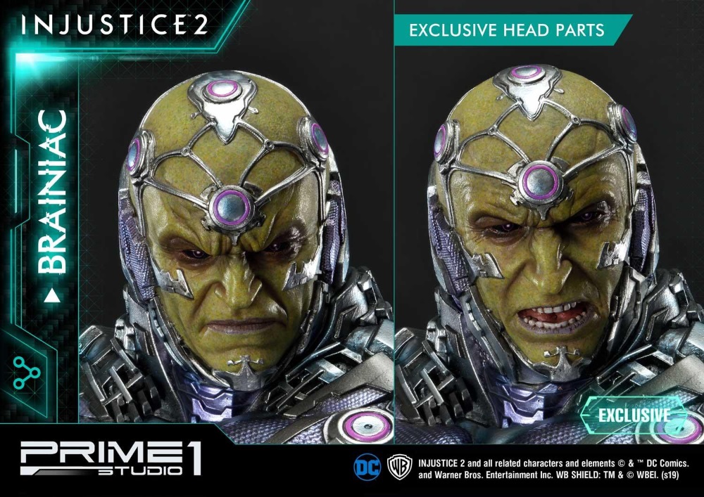 Injustice 2 – Brainiac 1/4 Scale Statue Prime111