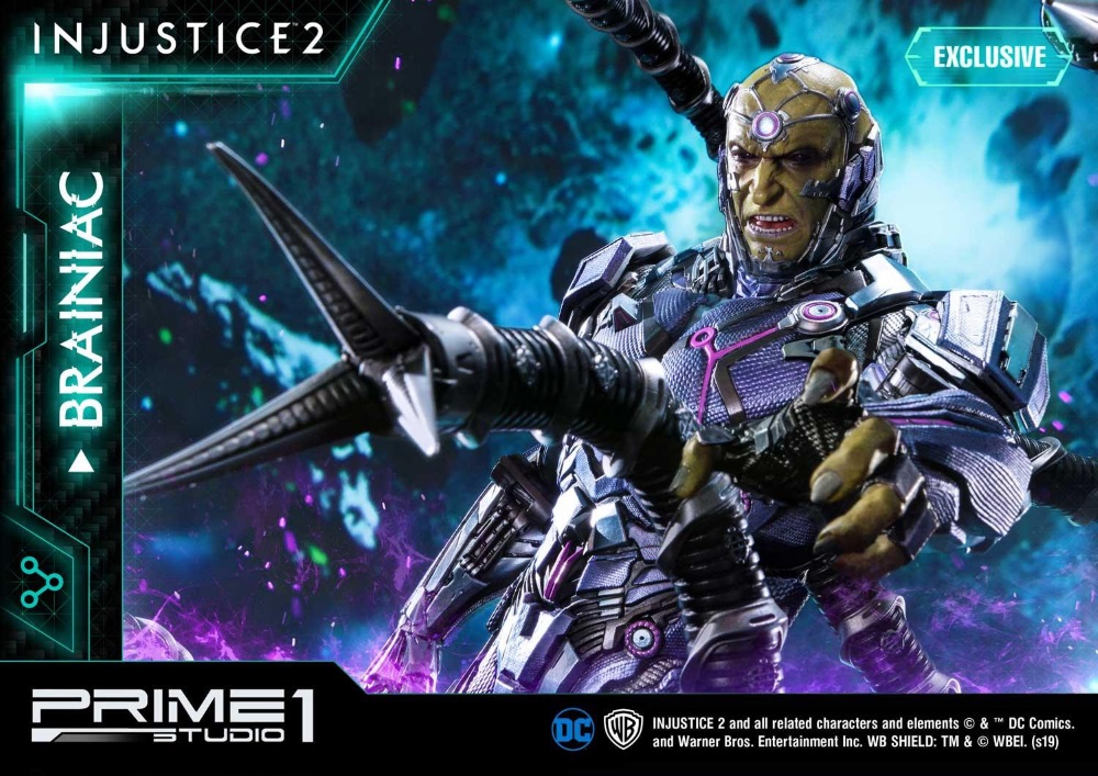 Injustice 2 – Brainiac 1/4 Scale Statue Prime115