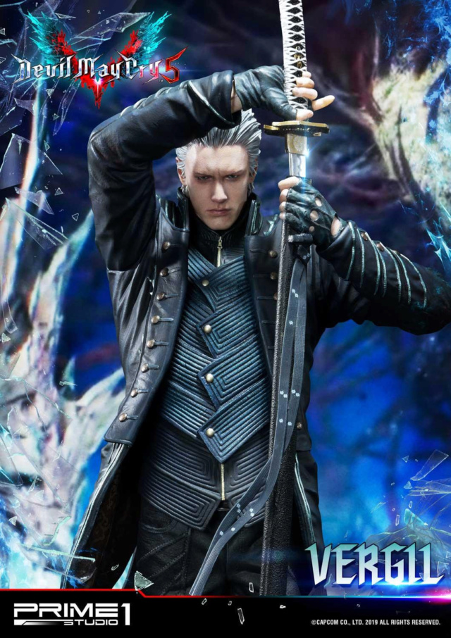 1/4 Quarter Scale Statue: Vergil Devil May Cry 4 Premium Statue by