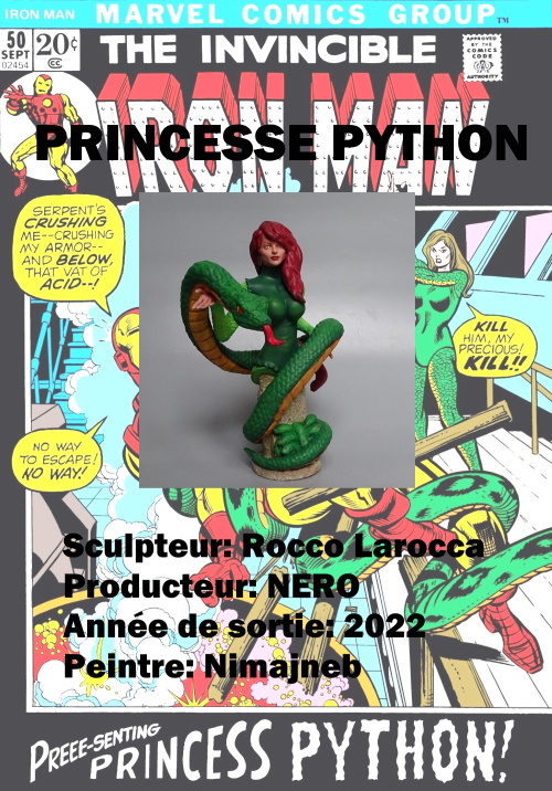 Princesse Python - buste - Rocco Larocca Prince10
