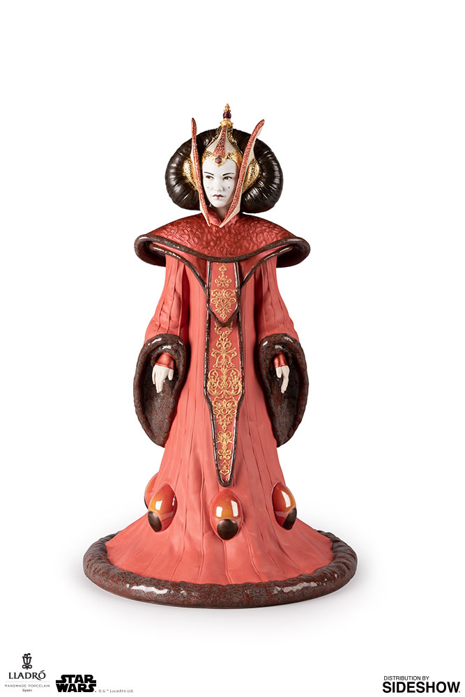 Lladró : Star Wars - Queen Amidala in Throne Room Porcelain Figurine Queen-12