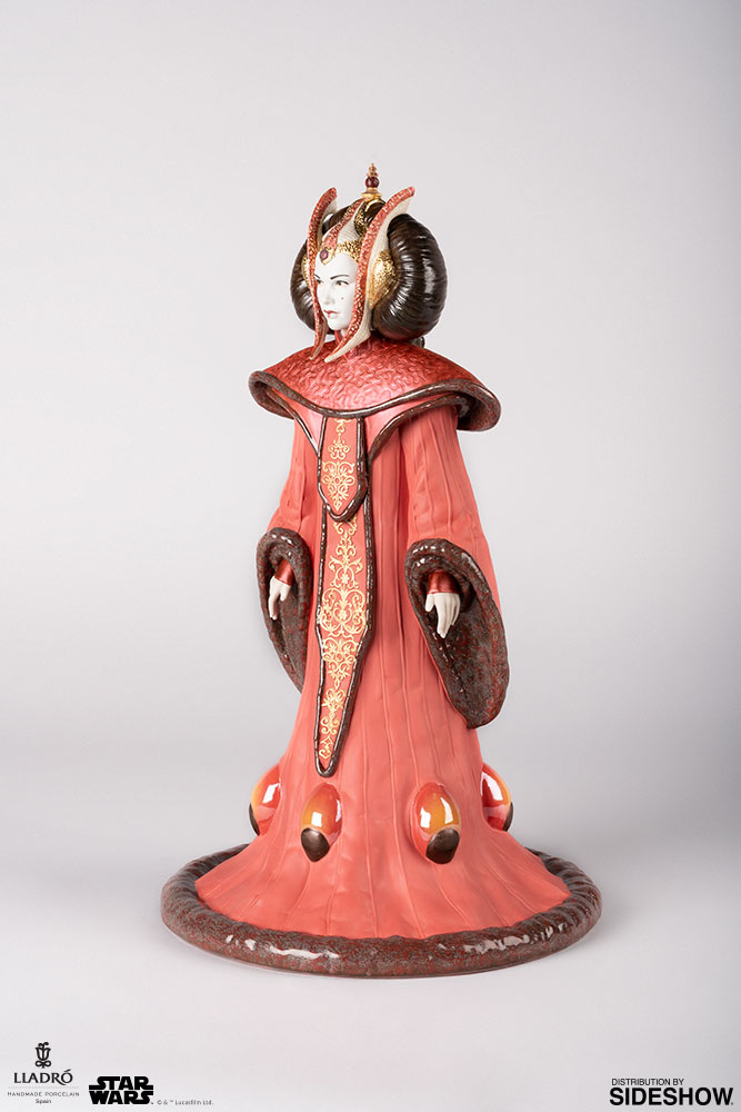 Lladró : Star Wars - Queen Amidala in Throne Room Porcelain Figurine Queen-13