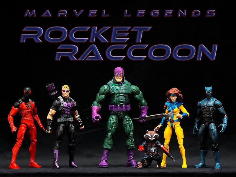 HASBRO : Marvel Legends - Rocket Raccoon BAF Series - 2013 Rocket12