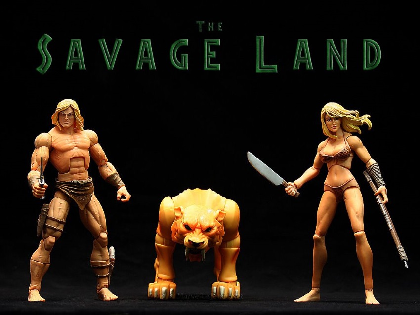 HASBRO : Marvel Legends - Savage Land SDCC Exclusive Box Set - 2008 Savage10