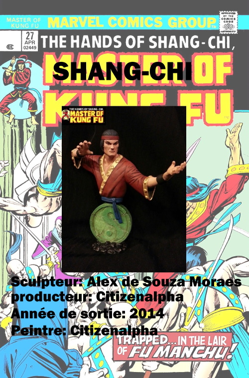 Shang-Chi - Buste - Alex S.Moraes Shang-10