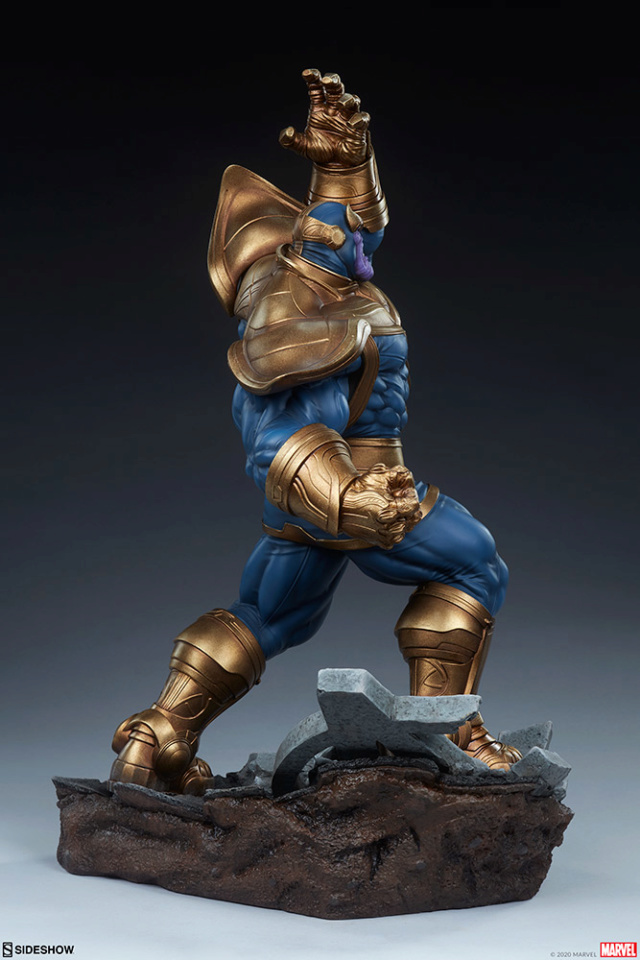 THANOS : classic & modern versions 1/5 statues Sides101