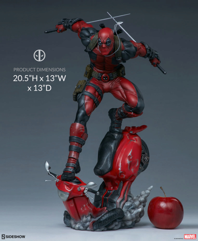 Deadpool Premium Format Figure Sides104