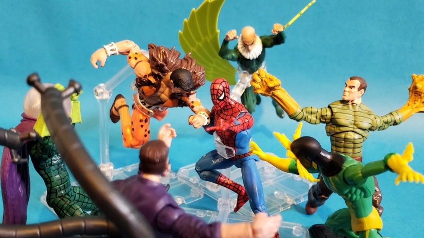 TOY BIZ : Marvel Legends - Spider-Man vs. Sinister 6 Box Set - 2004 Spider35