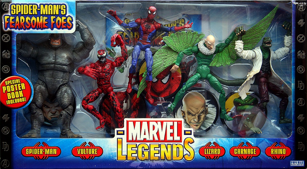 TOY BIZ : Marvel Legends - Spider-Man vs. The Fearsome Foes Box Set - 2005 Spider39