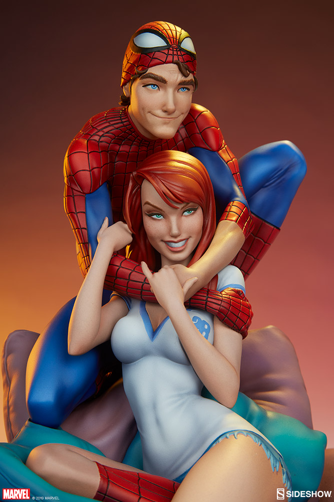 Spider-Man and Mary Jane Maquette Spider45