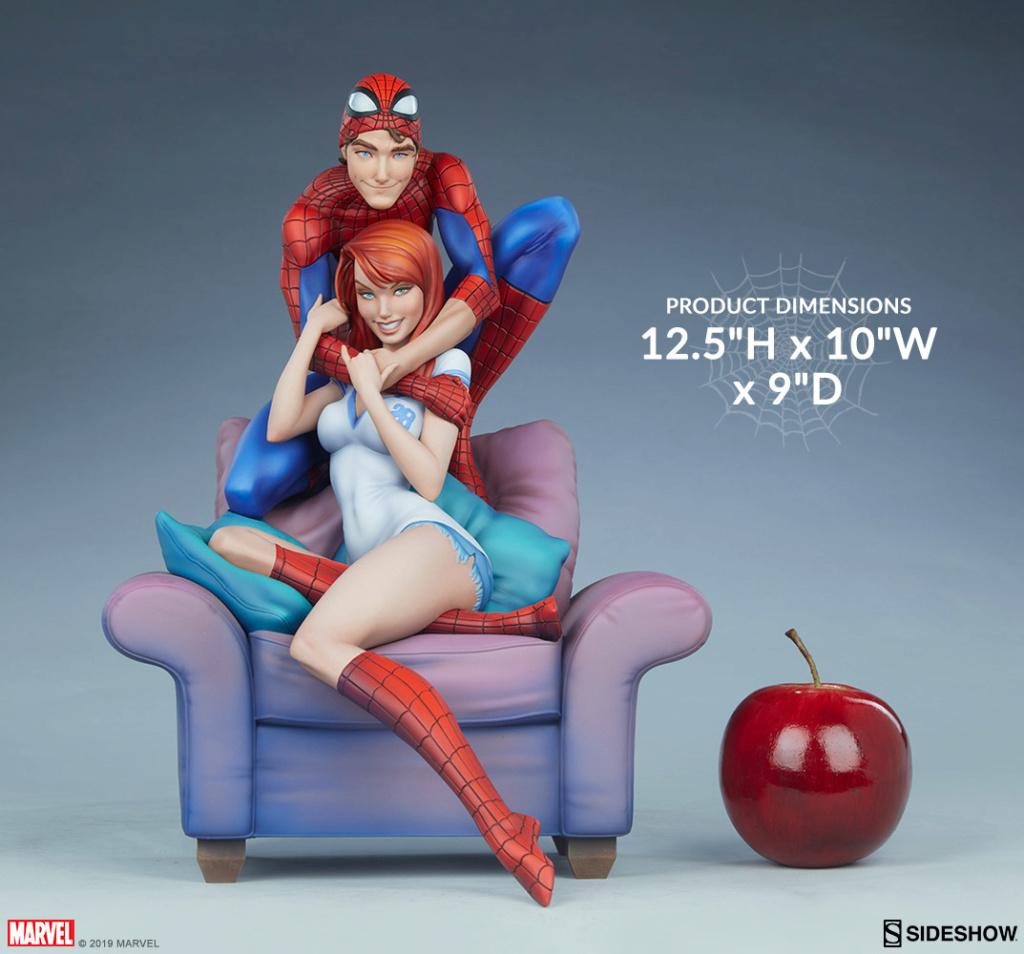 Spider-Man and Mary Jane Maquette Spider46