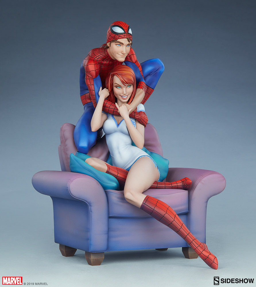 Spider-Man and Mary Jane Maquette Spider52