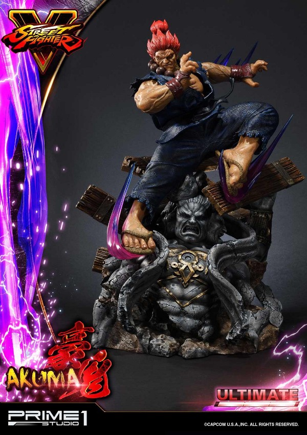 Street Fighter V – Akuma 1/4 scale Statue Street24